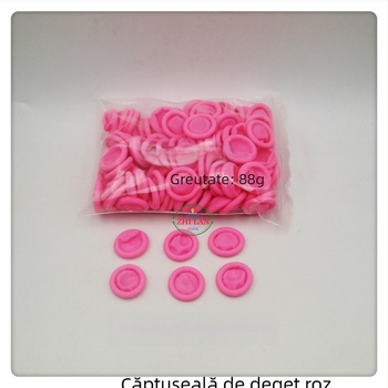 Coturi pentru degete pentru repararea ceasurilor, din cauciuc, kit cu aproximativ 600 pungi mari și 150 pungi mici, pentru unelte de ceasuri, utilizare casnică