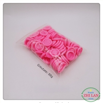 Coturi pentru degete pentru repararea ceasurilor, din cauciuc, kit cu aproximativ 600 pungi mari și 150 pungi mici, pentru unelte de ceasuri, utilizare casnică