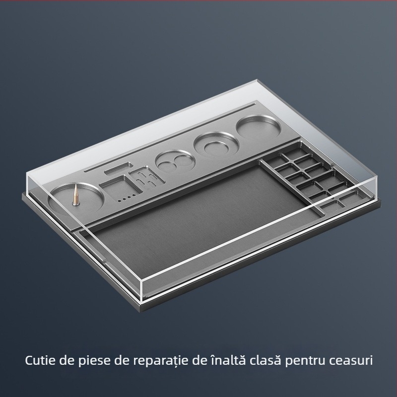 Wenli cutie de depozitare piese pentru reparatii ceasuri | 1 kit | Utilizare casnică