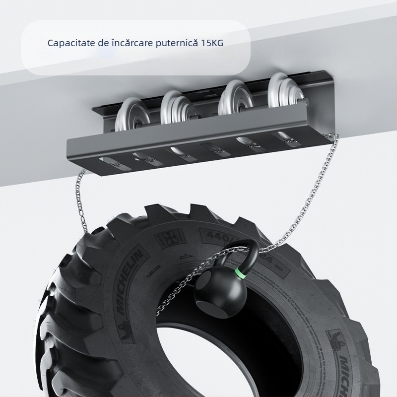 Raft de gestionare a cablurilor sub birou - Fier, Depozitare pentru suport de flori, Organizator rezistent la praf