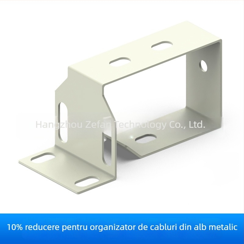 Inel metalic pentru gestionarea cablurilor în dulapuri, Zhefan, oțel laminat la rece, pentru cablare și distribuție