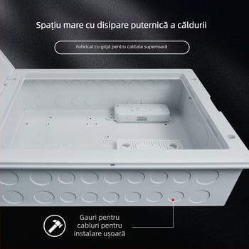 Cutie informativă multimedia pentru uz casnic, rețea și fibră, montaj încastrat, dimensiuni 300×400 mm