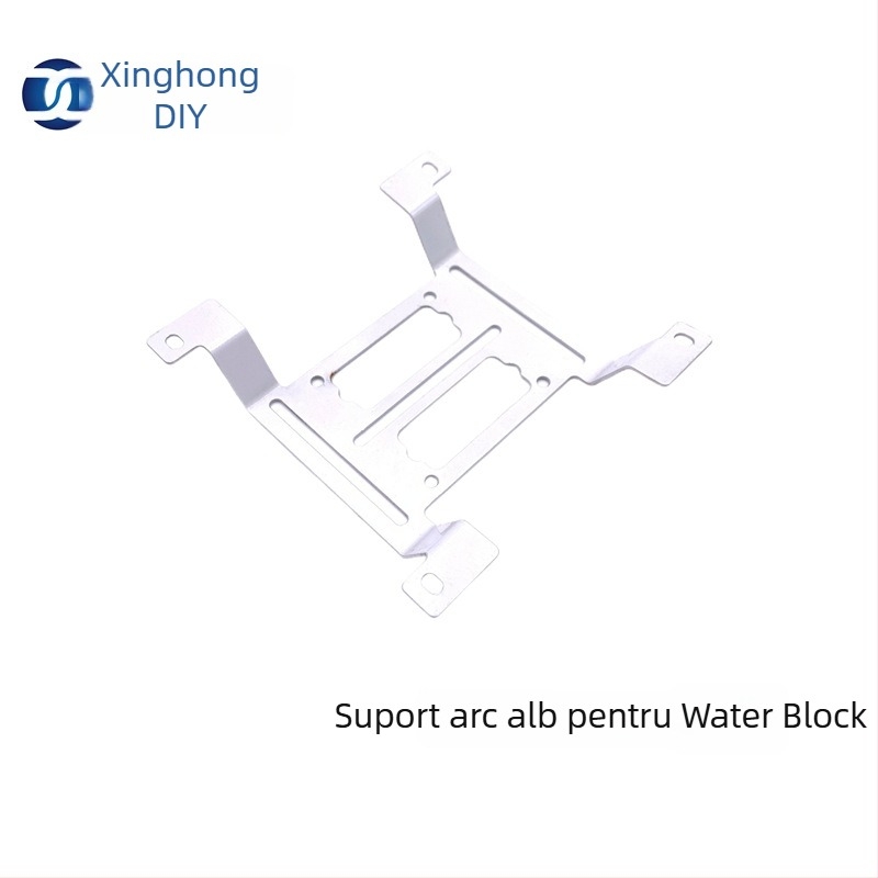 XHDIY Suport arc pentru răcire cu apă, montaj pentru pompă și rezervor, din fier, management cabluri
