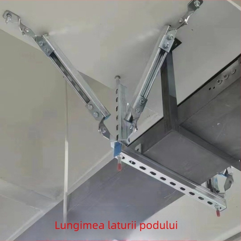 Suport antisism pentru pod de cablu și șină de bare, set complet de accesorii pentru țevi, Gb/t 9074.11-1988