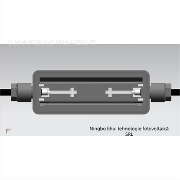 Cutie de conectare fotovoltaică cu formă în bandă, etanșare cu inel, rezistentă la apă, ușoară pentru exterior