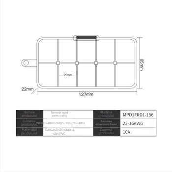 Conectori CHKL FRD pentru cablu, tip butt, presare la rece, cuplaj masculin și feminin, ambalați în cutie cu 50 de seturi