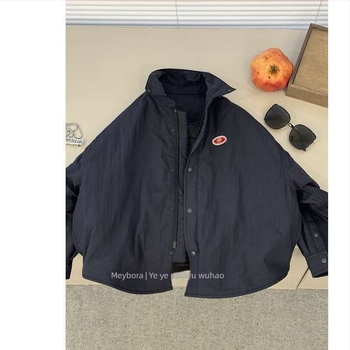 Cămașă pentru copii cu căptușeală fleece, 71–80% poliester, guler pătrat, mâneci lungi