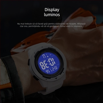 Chaxigo Ceas digital pentru elevi – afișaj numeric luminos, rezistență la apă 30M, mișcare electronică, ceas cu alarmă