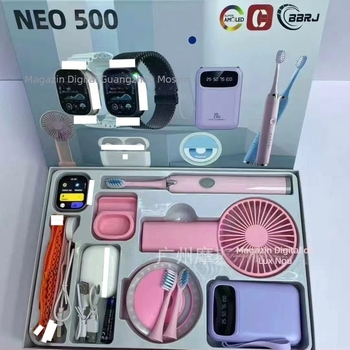 Neo500 ceas inteligent pentru bărbați și femei, cu ecran AMOLED, monitorizare ritm cardiac, numărătoare pași, apeluri Bluetooth, încărcare magnetică