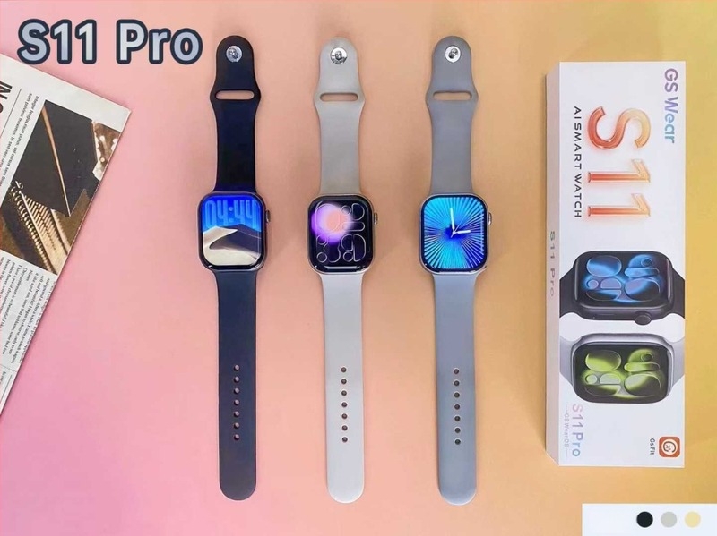 S11 Ultra Ceas inteligent — carcasă din aliaj de titan, ecran TFT, rezistent la apă pentru uz zilnic, autonomie baterie până la 7 zile, încărcare wireless