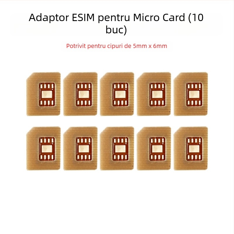 Placă adaptor pentru smartwatch: eSIM către Nano-SIM, rezistentă la temperaturi înalte, kit DIY, interfață USB 1.1