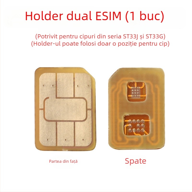 Placă adaptor pentru smartwatch: eSIM către Nano-SIM, rezistentă la temperaturi înalte, kit DIY, interfață USB 1.1