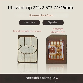 Adaptor eSIM către nano SIM pentru ceas inteligent, rezistent la temperaturi înalte, montaj extern, interfață USB 1.1, OEM disponibil