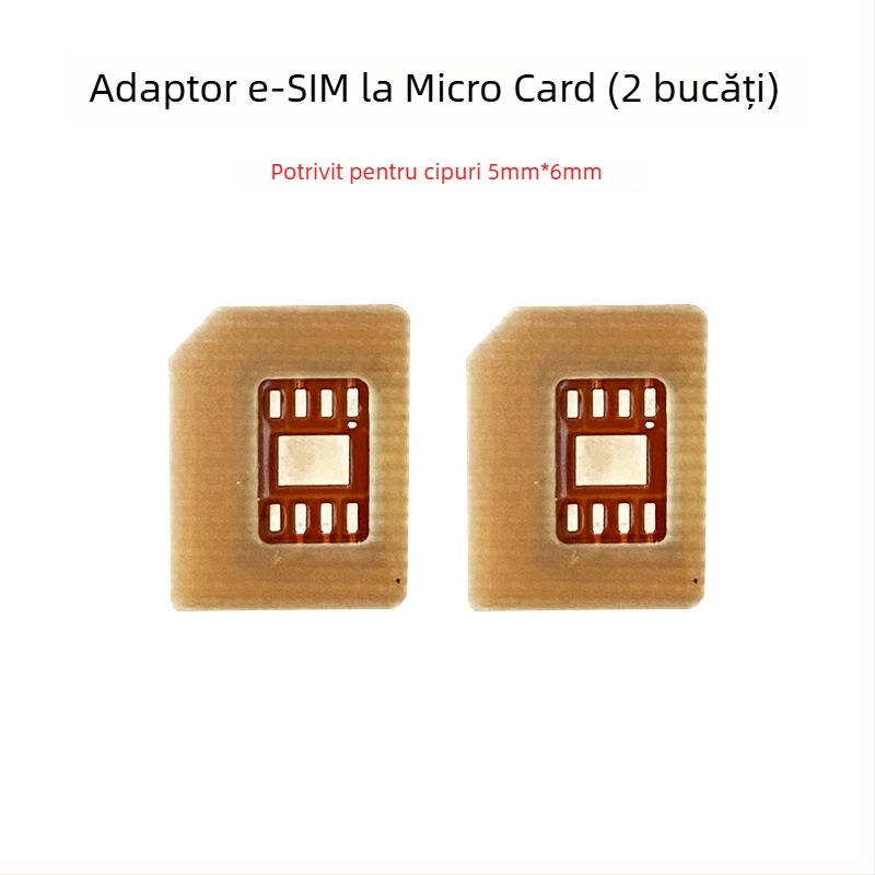 Adaptor eSIM către nano SIM pentru ceas inteligent, rezistent la temperaturi înalte, montaj extern, interfață USB 1.1, OEM disponibil