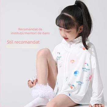 Șosete de balet pentru copii, cu dantelă - până la mijlocul gambei, din bumbac combed 80%, pentru toate anotimpurile, mărime L