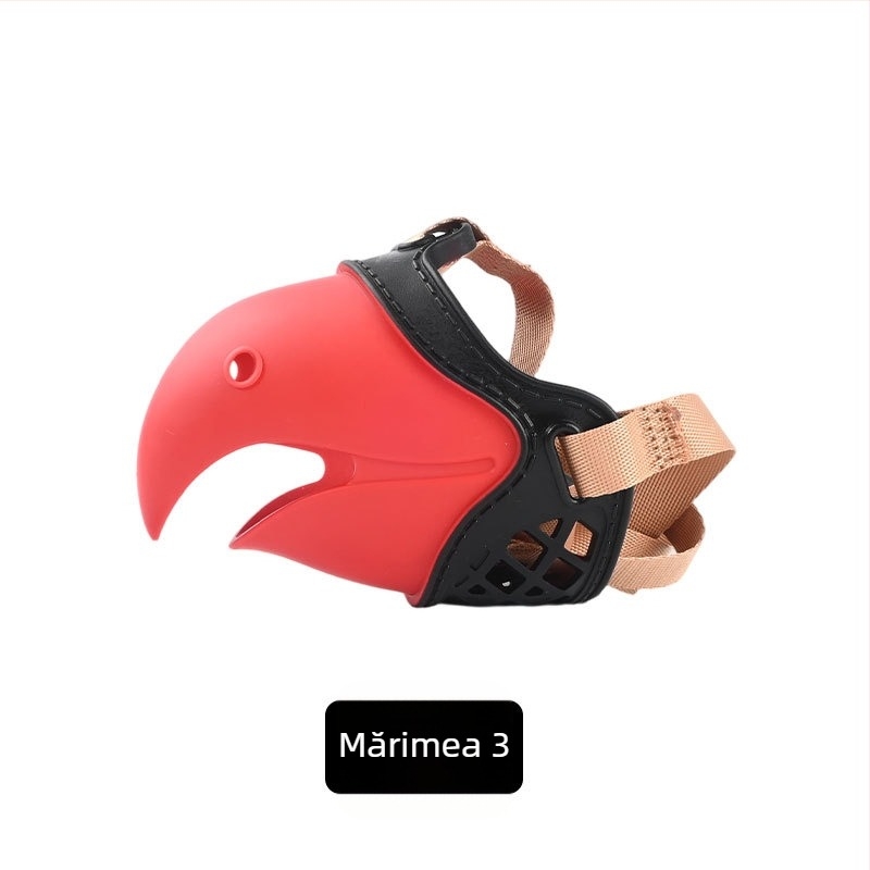 Bot de câine din TPR și bandă webbing, protecție împotriva mușcăturilor, dispozitiv anti-lătrat, mască impermeabilă pentru gură