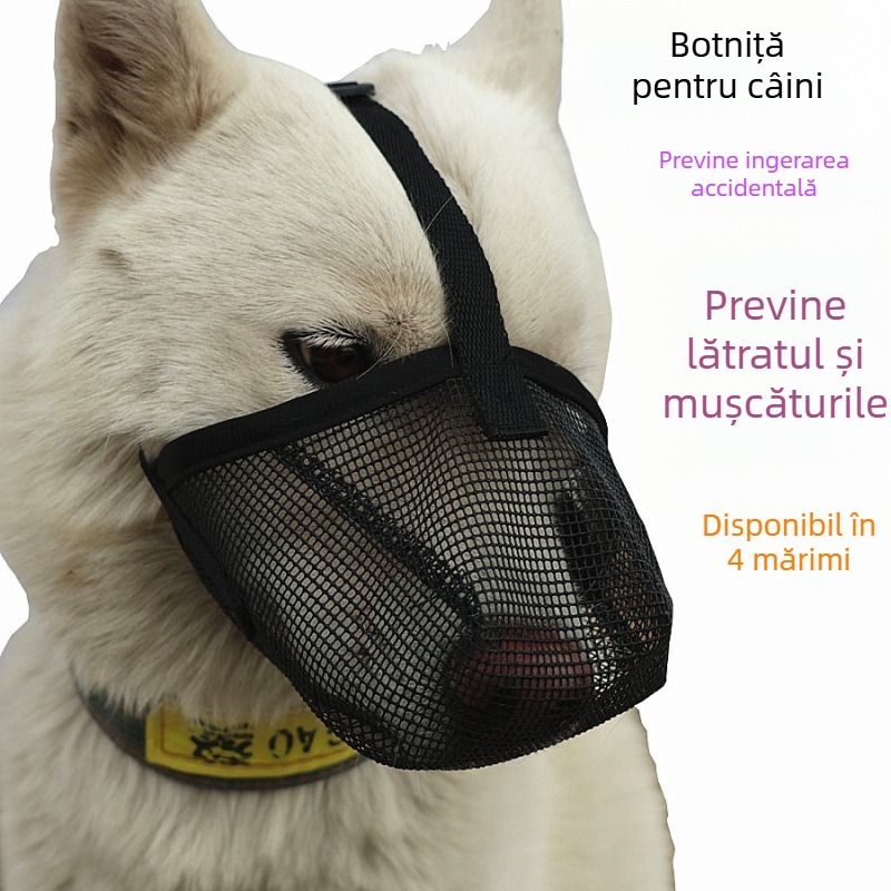 Botă de câine din plasă, respirabilă; Brand Mealai Dog Wang; IP autorizare: Nu