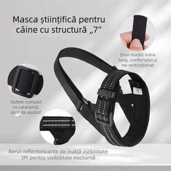 Botniță pentru câinele Pomeranian – previne mușcăturile și lătratul, permite consumul de apă; Cod produs: 648396973257; Material: Alt; Ambalaj: 10 bucăți; Importat: Nu