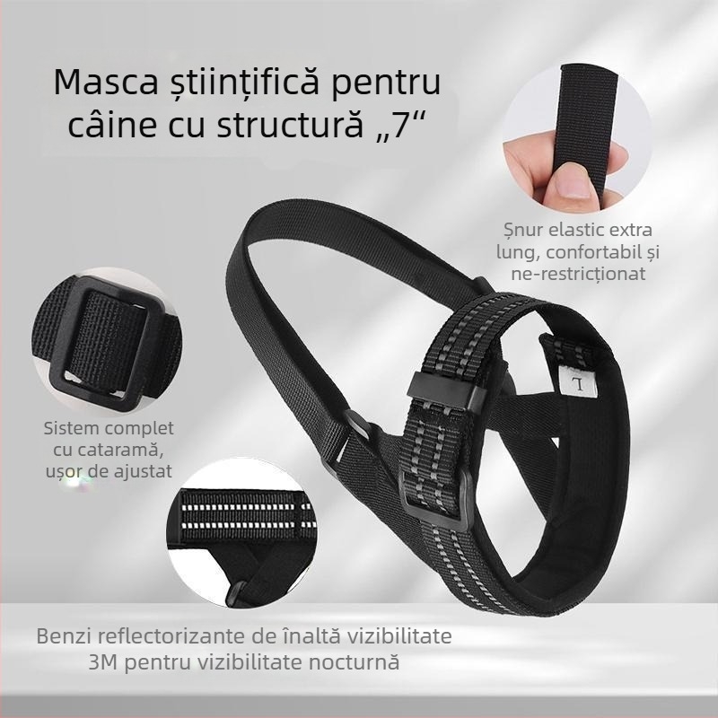 Botniță pentru câinele Pomeranian – previne mușcăturile și lătratul, permite consumul de apă; Cod produs: 648396973257; Material: Alt; Ambalaj: 10 bucăți; Importat: Nu
