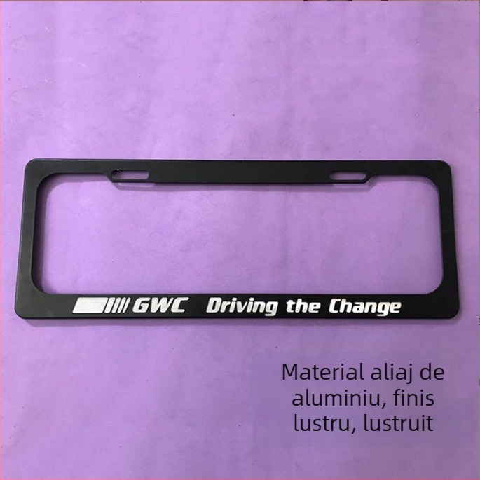 Ramă australiană pentru plăcuța de înmatriculare, din aliaj de aluminiu, Model 3210, Nr. piesă 331264