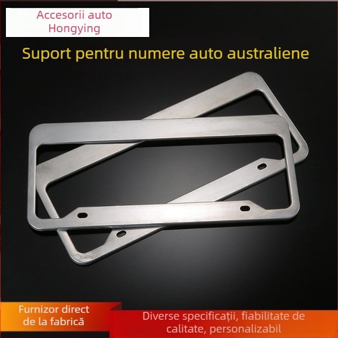 Ramă australiană pentru plăcuța de înmatriculare, din aliaj de aluminiu, Model 3210, Nr. piesă 331264