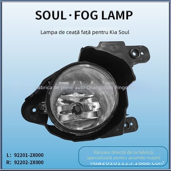 Lumină de ceață față Kia Soul 2009-2011 – 25W, 2A, durată de viață 50.000 h