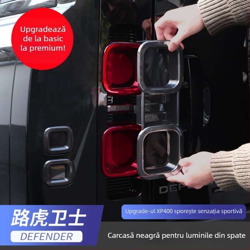 Guardian capac de far posterior pentru Land Rover Defender, carcasă a farului, fără asamblare