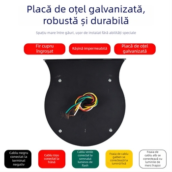Lumină de ceață spate pentru camion, carcasă din ABS, marcă Yi Hui, model Get Rich Flash Fog Lights