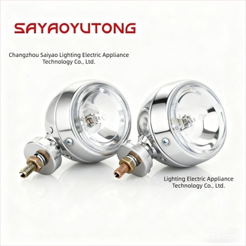 SY318 far de ceață frontal rotund, 55-75W, 12/24V, halogen