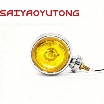 SY318 far de ceață frontal rotund, 55-75W, 12/24V, halogen