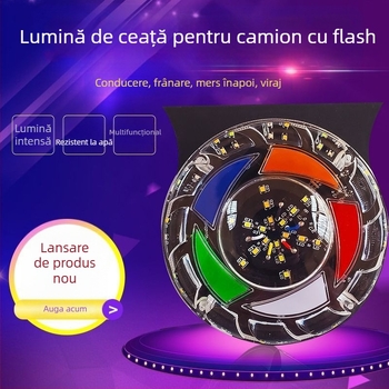 Lampă LED anti-ceață pentru furgon, 12/24V, lampă de avertizare, LED sursă de lumină