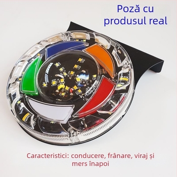 Lampă LED anti-ceață pentru furgon, 12/24V, lampă de avertizare, LED sursă de lumină