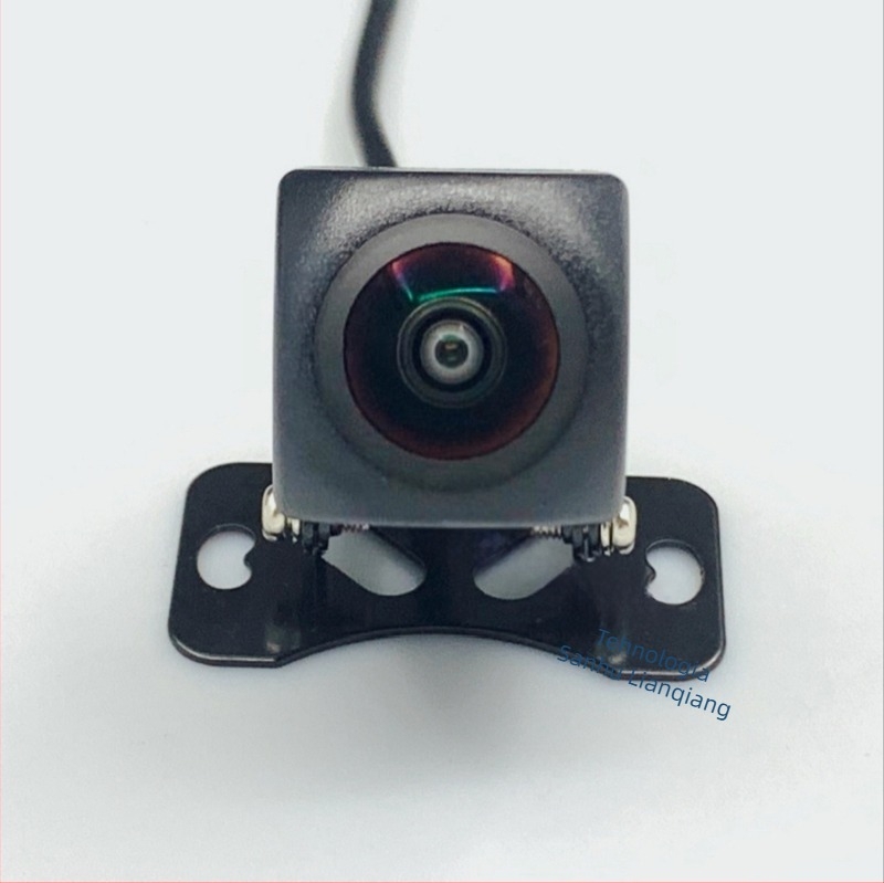 Cameră AHD cu 4 pini pentru retroviziune, 1080P, obiectiv fisheye ultra-wide 170°, alimentare 12V