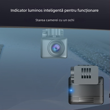 Camera de bord cu camere față și spate — 1080P, viziune nocturnă, 60fps, video AHD, unghi de vizualizare 120°