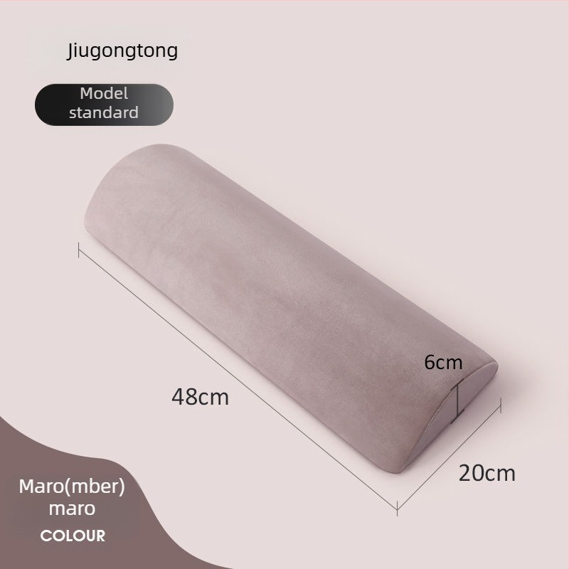 Pernă lombară de sprijin pentru sarcină, umplutură burete, model solid, stil modern minimalist, potrivită pentru toate sezoanele