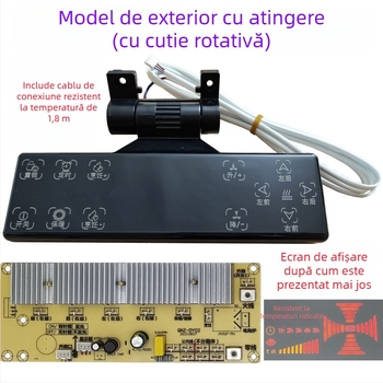 Placă de control universală pentru încălzire – pentru mese cu hotpot și încălzitoare electrice, piesa 994518540513, zonă 51–100 m², montaj în vehicul