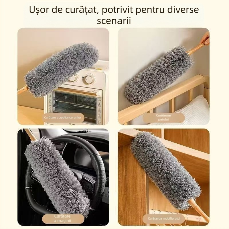 Perie de praf – Marca Unique, amestec de fibre sintetice, funcție reglabilă