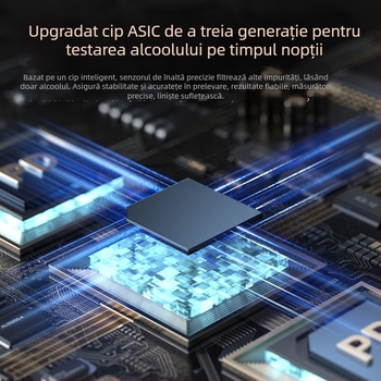 Rongguanda ABS analizator de respirație, tip suflare, pentru detectarea conducerii sub influența alcoolului, precizie înaltă
