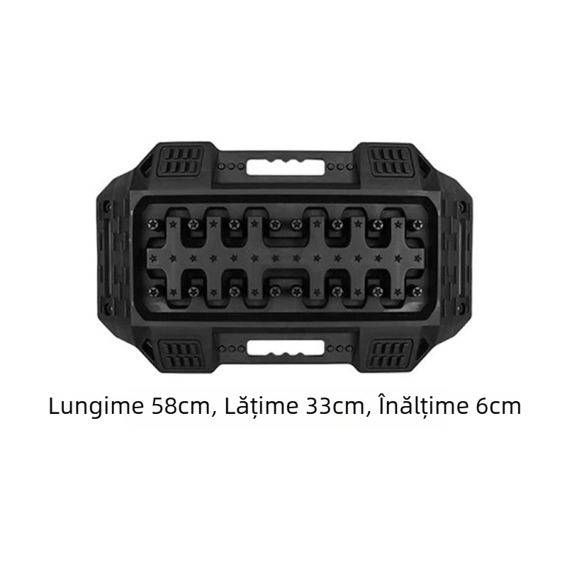 Placã de recuperare magnetică pentru vehicule – versiune îmbunătățită, stabilă la viteze mari, nu se desprinde, protejează vopseaua, pentru off-road