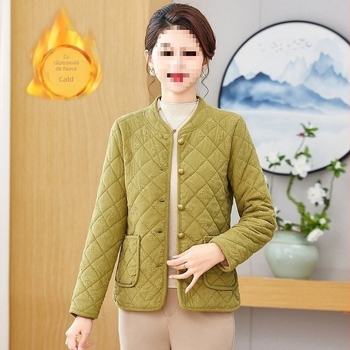 Palton din poliester cu căptușeală, guler polo, închidere cu un nasture, lungime medie 65–80 cm