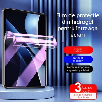 Protector de ecran Huawei MatePad Air cu hidrogel, acoperire completă, anti-lumină verde