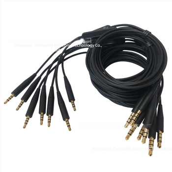 Cablu pentru căști BOSE 3,5 mm la 2,5 mm pentru BOSE 700, QC45, QC35, QC25, SoundTrue, SoundLink, OE2 | Conectori placați cu aur | Cupru OFC de înaltă puritate | Izolație TPE | SGS certificat