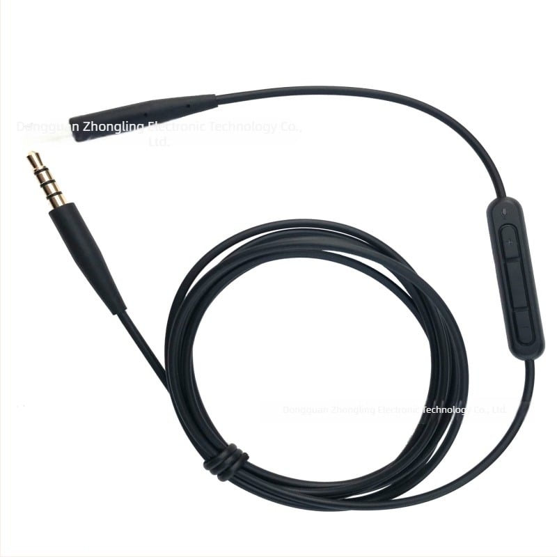 Cablu pentru căști BOSE 3,5 mm la 2,5 mm pentru BOSE 700, QC45, QC35, QC25, SoundTrue, SoundLink, OE2 | Conectori placați cu aur | Cupru OFC de înaltă puritate | Izolație TPE | SGS certificat