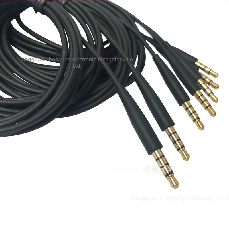 Cablu pentru căști BOSE 3,5 mm la 2,5 mm pentru BOSE 700, QC45, QC35, QC25, SoundTrue, SoundLink, OE2 | Conectori placați cu aur | Cupru OFC de înaltă puritate | Izolație TPE | SGS certificat