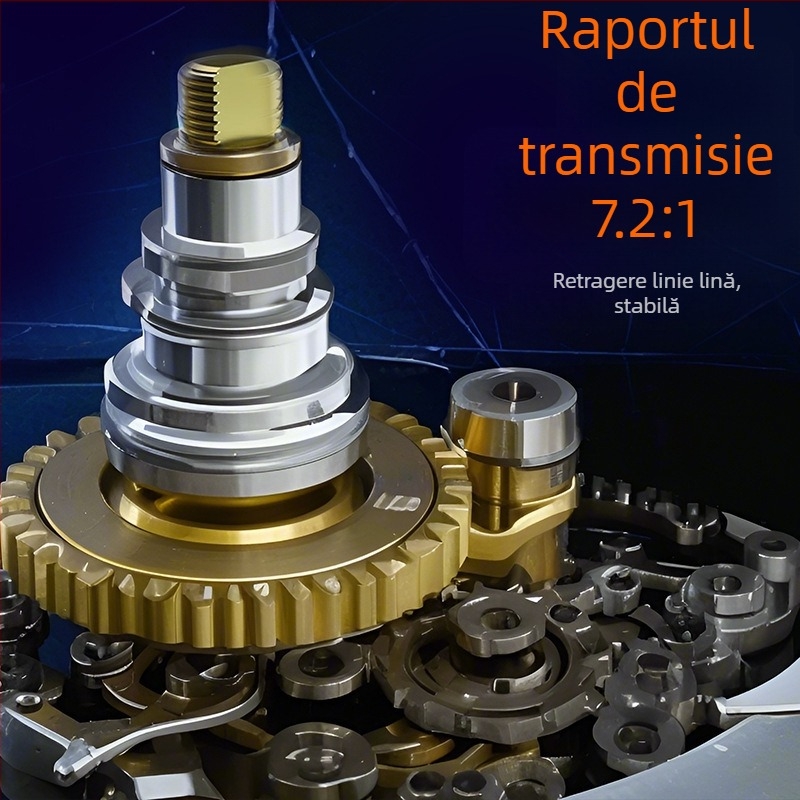 Water Drop Wheel Reel cu cupă metalică pentru fir, fir anti-explozie Metal Master, marcă privată autorizată