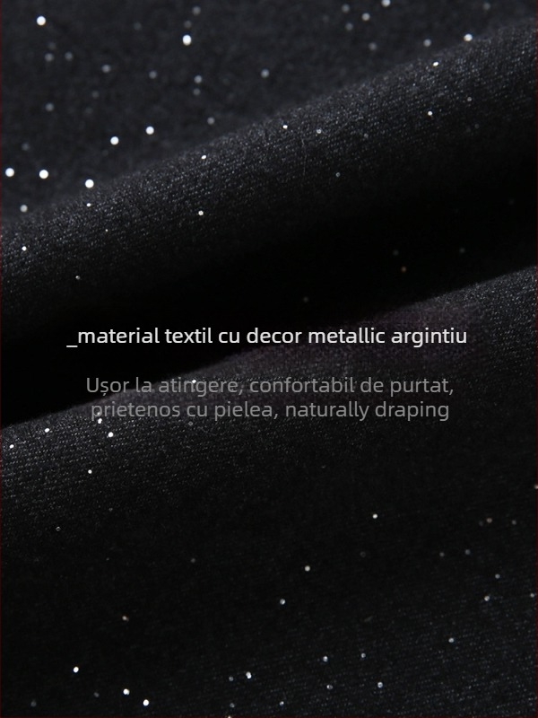 Fustă A-line, stil elegant pentru birou, lungime medie, material poliester (95%+), Iarna 2024