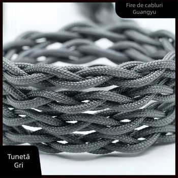 HD800 cablu de upgrade pentru căști - 4 fire, cupru monocristal 7N, conectori audio duali 3,5 mm