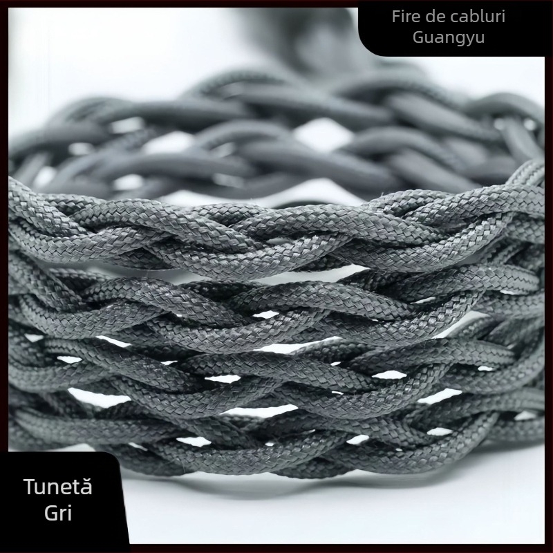 HD800 cablu de upgrade pentru căști - 4 fire, cupru monocristal 7N, conectori audio duali 3,5 mm