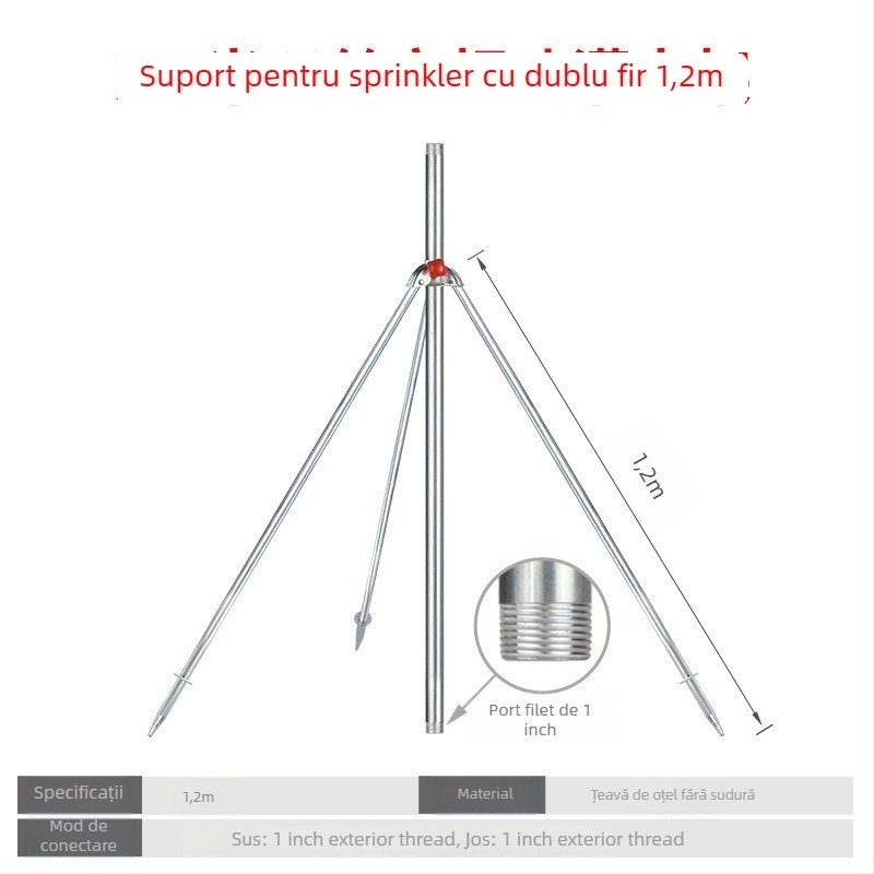 Duza de pulverizare rotativă cu turbina pentru irigarea grădinii și gazonului