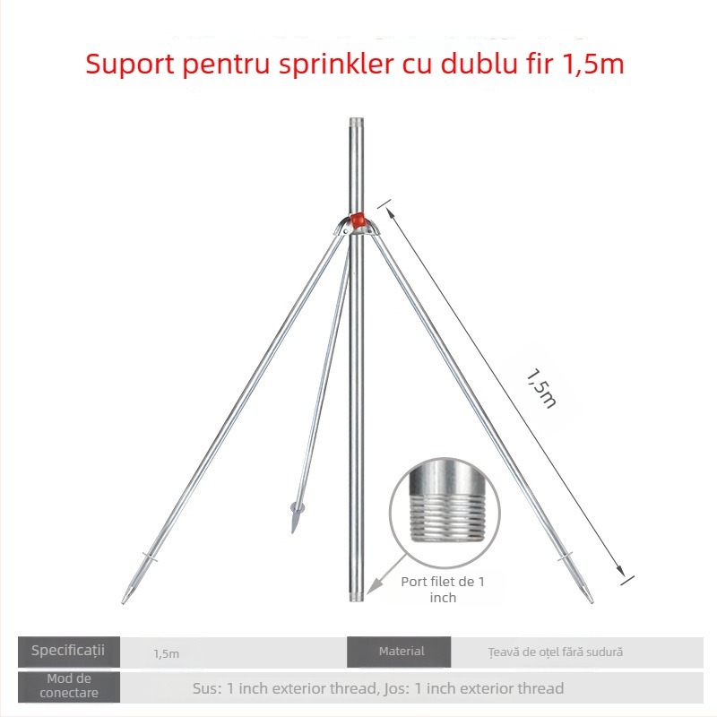 Duza de pulverizare rotativă cu turbina pentru irigarea grădinii și gazonului